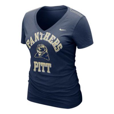 Nike Pittsburgh Panthers Womens Whose That V-neck T-shirt