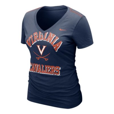Nike Virginia Cavaliers Womens Whose That V-neck T-shirt