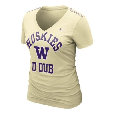 Nike Washington Huskies Womens Whose That V-neck T-shirt