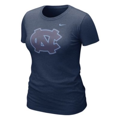 Nike North Carolina Tar Heels Womens Graphic Blended T-shirt