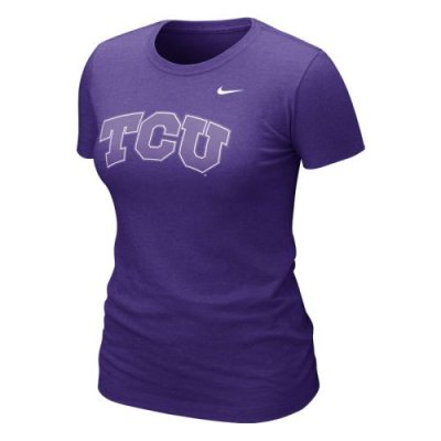 Nike Tcu Horned Frogs Womens Graphic Blended T-shirt