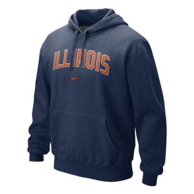Nike Illinois Fighting Illini Classic Hooded Sweatshirt