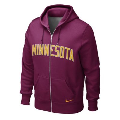 Nike Minnesota Golden Gophers Classic Full-zip Hooded Sweatshirt