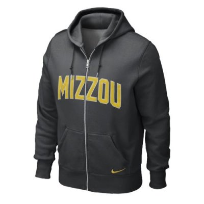 Nike Missouri Tigers Classic Full-zip Hooded Sweatshirt