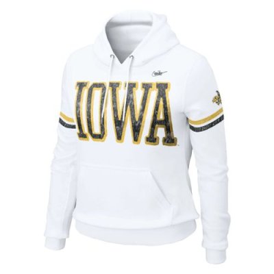 Nike Iowa Hawkeyes Womens Vault Pull-over Hooded Sweatshirt