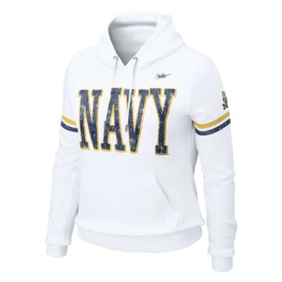 Nike Naval Academy Womens Vault Pull-over Hooded Sweatshirt