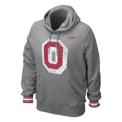 Nike Ohio State Buckeyes Vault Stripe Pull-over Hooded Sweatshirt