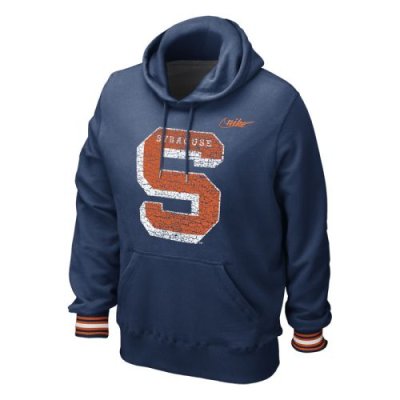 Nike Syracuse Orange Vault Stripe Pull-over Hooded Sweatshirt