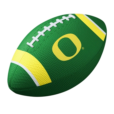 Green/Yellow Nike Oregon Ducks Mini Rubber Football