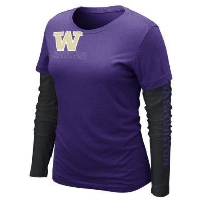 Nike Washington Huskies Womens Cross Campus T-shirt