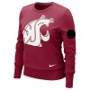 Nike Washington State Cougars Women's Crew Fleece Sweatshirt
