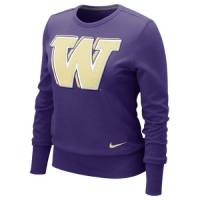 Nike Washington Huskies Women's Crew Fleece Sweatshirt