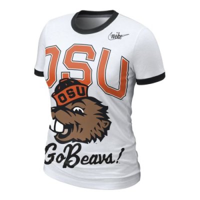 Nike Oregon State Beavers Womens Vault Ringer T-shirt