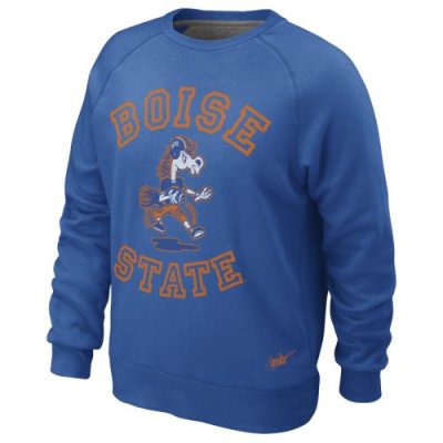 Nike Boise State Broncos Vault Crew Fleece Sweatshirt