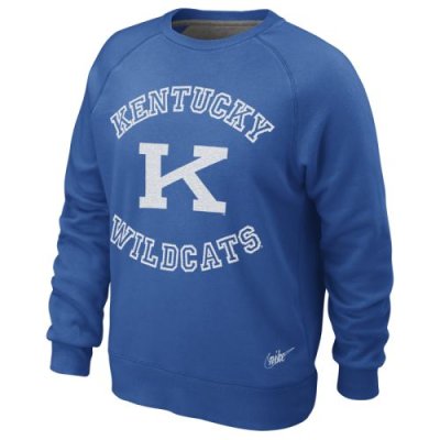 Nike Kentucky Wildcats Vault Crew Fleece Sweatshirt