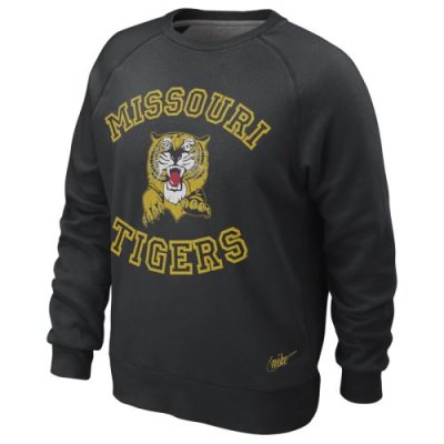 Nike Missouri Tigers Vault Crew Fleece Sweatshirt