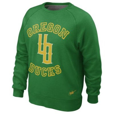 Nike Oregon Ducks Vault Crew Fleece Sweatshirt