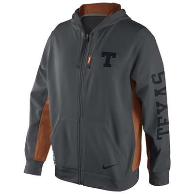 Nike Texas Longhorns Full-Zip KO Hooded Sweatshirt