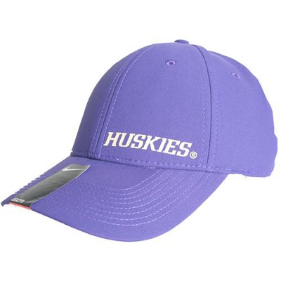 Nike Washington Huskies Football Legacy91 Players Swoosh Flex Hat