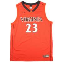 Nike Virginia Cavaliers Replica Basketball Jersey #23 Orange