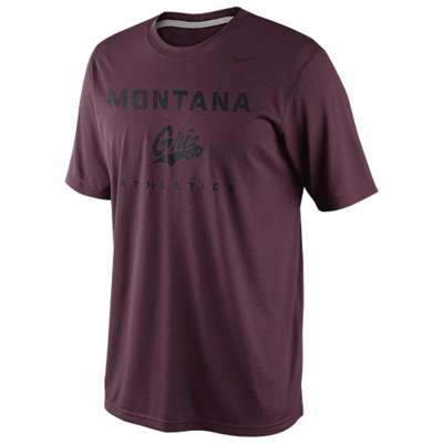 Nike Montana Grizzlies Dri-Fit Athletics Legend T-Shirt