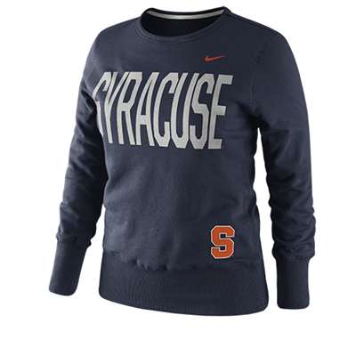 Nike Syracuse Orange Women's Classic Fleece Crew Sweatshirt