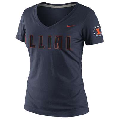 Nike Illinois Fighting Illini Women's Seasonal Logo T-Shirt