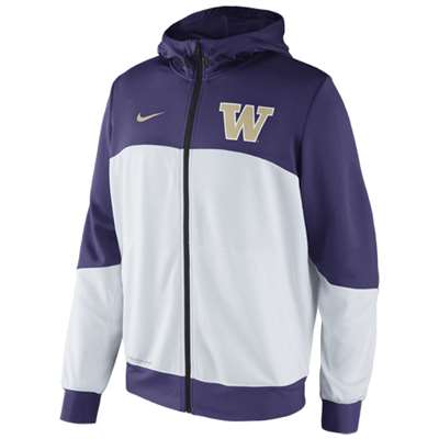 Nike Washington Huskies Hyper Elite Tourney Warm Up Hooded Sweatshirt