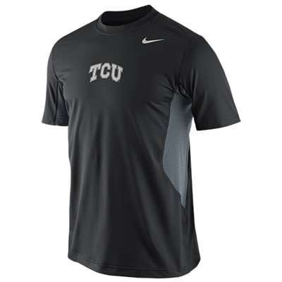 Nike Tcu Horned Frogs Pro Combat Hypercool Performance T-Shirt