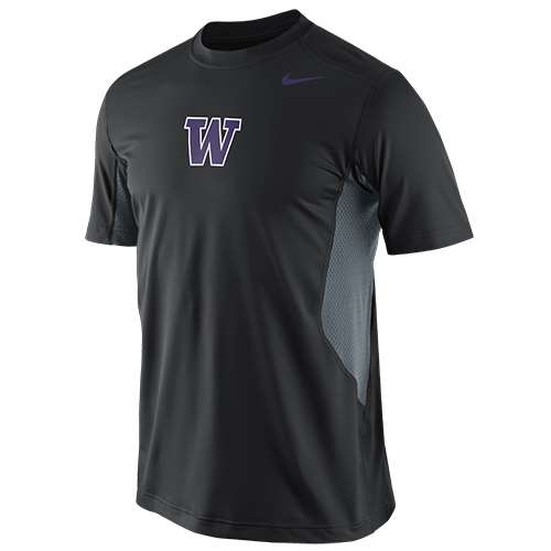 Nike Washington Huskies Pro Combat Hypercool Performance T-Shirt