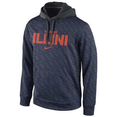 Nike Illinois Fighting Illini Pullover KO Hooded Sweatshirt