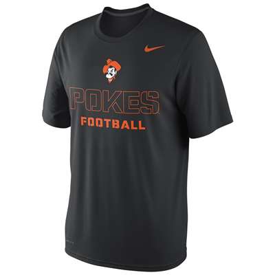 Nike Oklahoma State Cowboys Practice Weight Room Legend T-Shirt