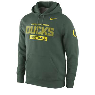 Nike Oregon Ducks Practice Classic Hooded Sweatshirt