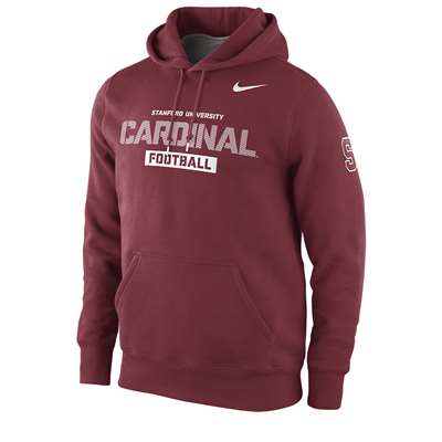 Nike Stanford Cardinal Practice Classic Hooded Sweatshirt