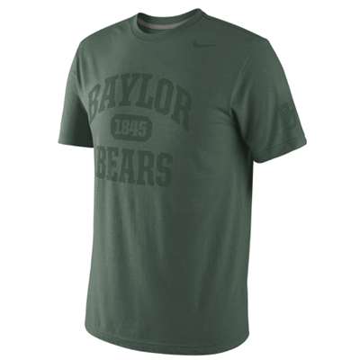 Nike Baylor Bears Tri-Blend School Tribute T-Shirt
