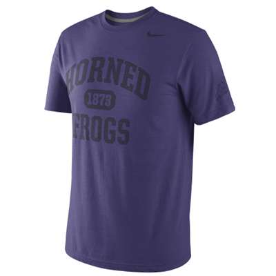 Nike TCU Horned Frogs Tri-Blend School Tribute T-Shirt
