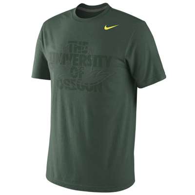 Nike Oregon Ducks Tri-Blend Symbol T-Shirt
