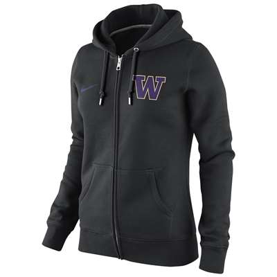 Nike Washington Huskies Women's Full Zip Hooded Sweathshirt