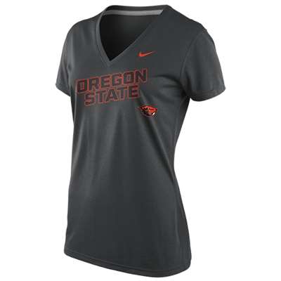 Nike Oregon State Beavers Womens Stealth Legend V-Neck T-Shirt