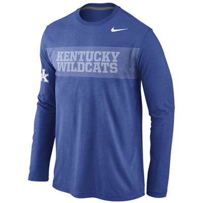Nike Kentucky Wildcats Energy Long Sleeve Tri-Blend T-Shirt