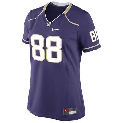 Nike Washington Huskies Women's Replica Football Jersey - #88 Purple