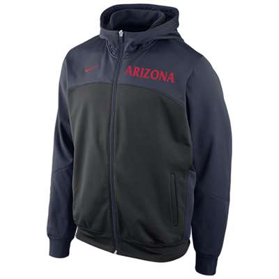 Nike Arizona Wildcats Full-Zip Basketball Performance Hooded Sweatshirt