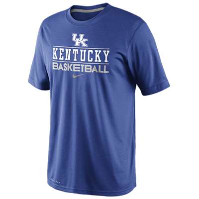 Nike Kentucky Wildcats Team Issue Basketball Practice T-Shirt