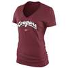 Nike Washington State Cougars Women's Cotton V-Neck T-Shirt