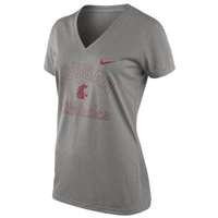 Nike Washington State Cougars Womens Legend V-Neck T-Shirt