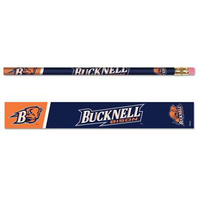 Bucknell Bison Pencil - 6-pack