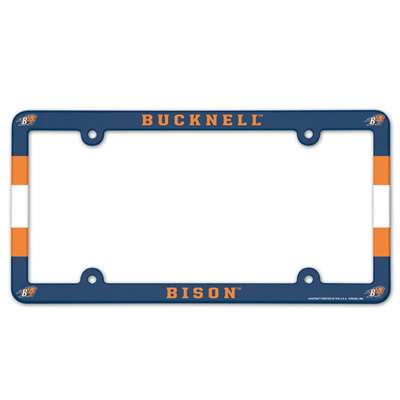 Bucknell Bison Plastic License Plate Frame