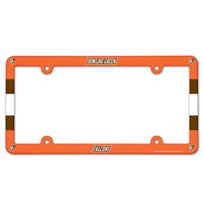 Bowling Green State Falcons Plastic License Plate Frame