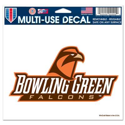 Bowling Green State Falcons Ultra Decal 4.5" x 6"