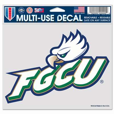 Florida Gulf Coast Eagles Ultra Decal 4.5" x 6"